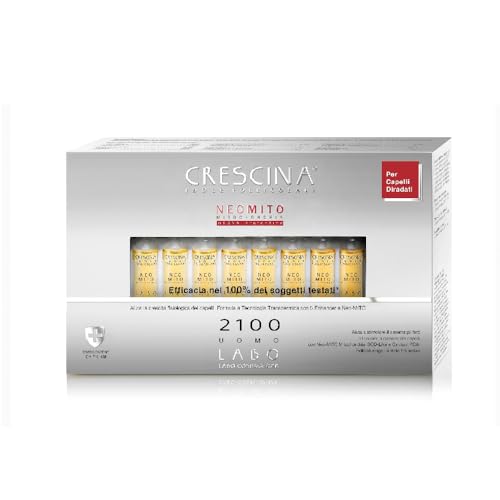 Crescina Transdermic NEO Mito Follikuläre Inseln Behandlung für Haarwachstum 2100 Herren 20 Ampullen von CRESCINA