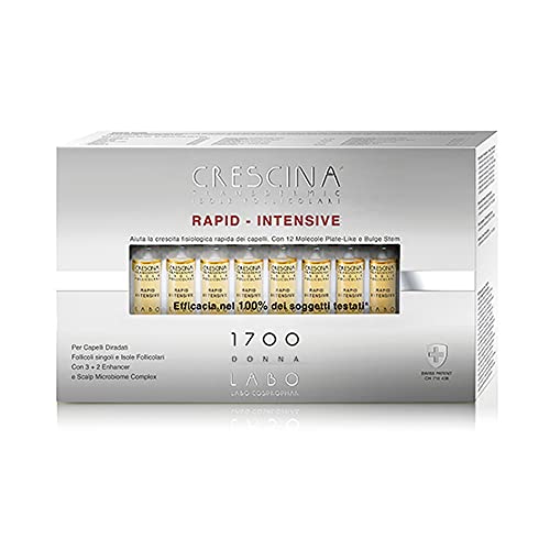 LABO Crescina Transdermic RAPID-INTENSIVE Follicolari Inseln 1700 Damen 20 Ampullen Behandlung gegen Haarausfall von CRESCINA