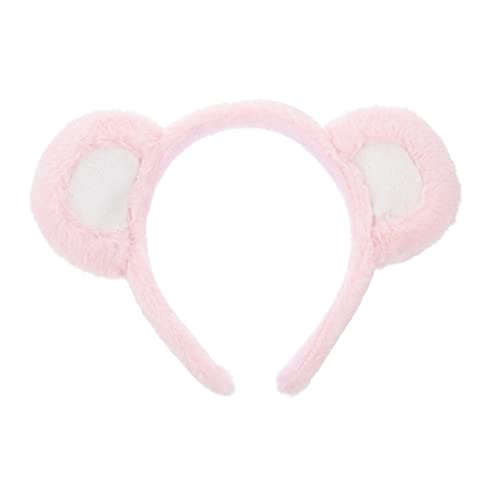 CRILSTYLEO Bär Ohr Stirnband Haarspange Stoff Cosplay Stirnband Frauen Kopfschmuck Party Stirnband Requisite Cartoon Stirnband Haarschmuck Weibliches Stirnband Weiblicher Kopf Dekor von CRILSTYLEO