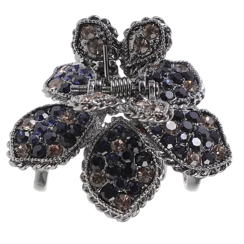 CRILSTYLEO Haarknotenklammer Mit Strass Pferdeschwanzhalter Für Damen Haltbare Haarspange Vielseitiges Haar-accessoire Für Verschiedene Frisuren CRILSTYLEO Haarknotenklammer Mit Strass Pferdeschwanzhalter Für Damen Haltbare Haarspange Vielseitiges Haar-accessoire Für Verschiedene Frisuren von CRILSTYLEO