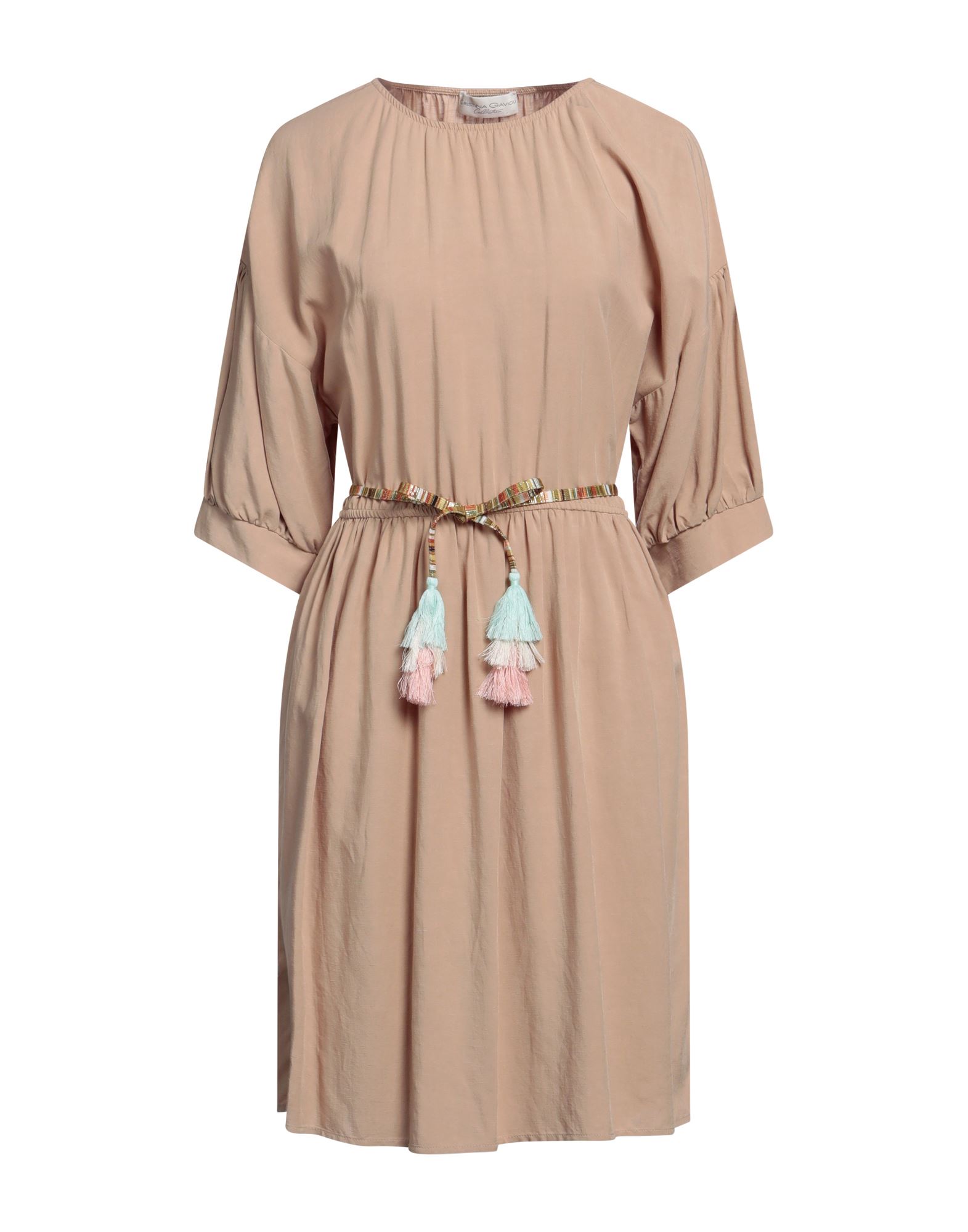 CRISTINA GAVIOLI Midi-kleid Damen Sand von CRISTINA GAVIOLI