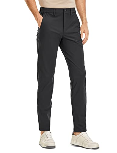 CRZ YOGA Herren Golfhose Schnelltrocknend Anzughose Stretch Hose Sporthose Jogginghose Atmungsaktive Golf Trousers -81cm Tinte grau 30W CRZ YOGA Herren Golfhose Schnelltrocknend Anzughose Stretch Hose Sporthose Jogginghose Atmungsaktive Golf Trousers -81cm Tinte grau 30W von CRZ YOGA