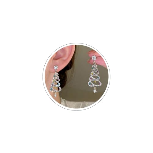 CSIYANJRY99 Roter Kristall Weihnachtsbaum Jingle Bell Schleife Knoten Ohrringe für Frauen Weihnachtsmann Hut Ohrringe Strass Perle Weihnachten Ohrringe für Frauen, Medium, Zink, Kristall CSIYANJRY99 Roter Kristall Weihnachtsbaum Jingle Bell Schleife Knoten Ohrringe für Frauen Weihnachtsmann Hut Ohrringe Strass Perle Weihnachten Ohrringe für Frauen, Medium, Zink, Kristall von CSIYANJRY99