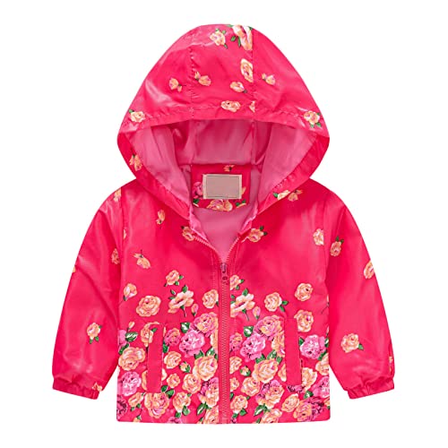 CSWH mystery box amazon Unisex Kinder Jacke mit Kapuze Jungen/Mädchen Regenjacke Kinder Dünne Leichte Sommerjacke Softshelljacke übergangsjacke Regenmantel Regenbekleidung für Outdoor von CSWH