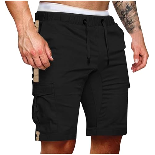 Shorts Herren Arbeitshose Kurz Sporthose Baggy Cargo Shorts Casual Kurze Hosen mit Taschen Männer Short Cargo Hose Bequeme Freizeithose Laufhose Wanderhose Stoffhose Chino Jogginghose Activewear Shorts Herren Arbeitshose Kurz Sporthose Baggy Cargo Shorts Casual Kurze Hosen mit Taschen Männer Short Cargo Hose Bequeme Freizeithose Laufhose Wanderhose Stoffhose Chino Jogginghose Activewear von CSYX