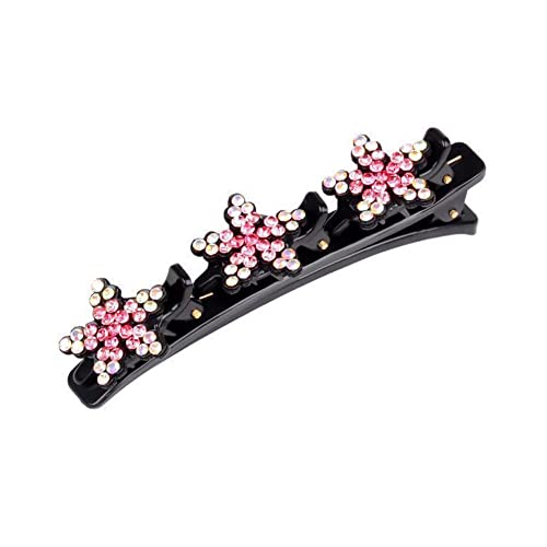 Frauen Elegante Blume Perlen Zopf Haarnadeln Süße Haar Dekorieren Clips Pony Halten Haarspangen Zubehör Haar Stirnband Mode von CTDWNT