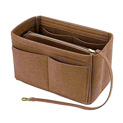 CUTeFiorino Auto Taschen Multifunktionale, faltbare Demontage-Aufbewahrungstasche mit großer Kapazität Kord Taschen (Brown, C) von CUTeFiorino