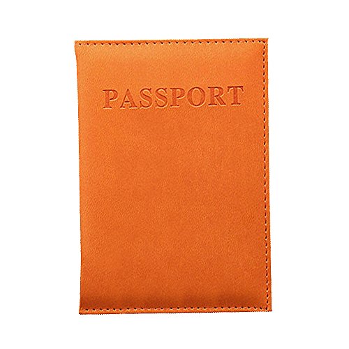 CUTeFiorino Camcorder Taschen Organiser Passport Card Beautiful Protector-Deditierter ID-Halter Reisedecken Autopflege Taschen (Orange, One Size) von CUTeFiorino