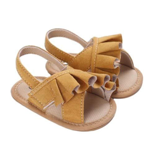 CUTeFiorino Kinder Schuhe Für Junge Baby Mädchen Sandalen Sommerschuhe Outdoor Kleinkind Mädchen Schuhe für den Sommer Sommer Outdoor Schuhe Baby Sandalen 0 12 Monate Mädchen (Yellow, 19 Infant) von CUTeFiorino