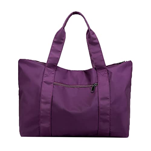 CUTeFiorino Kosmetik Taschen Set Reise-Umhängetasche mit großer Kapazität für Männer und Frauen aus Nylongewebe Kameras Taschen (Purple, One Size) von CUTeFiorino