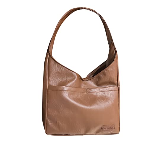 CUTeFiorino Taschendieb Taschen Damen Modische Damen Umhängetasche aus weichem, multifunktionale Umhängetasche mit Fächern Häkeln Set Taschen (Brown, One Size) von CUTeFiorino