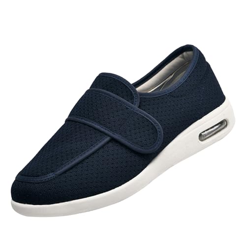 CVFOMBN Diabetiker Schuhe für Geschwollene Füße,Orthopädischer Wanderschuh mit Fußgewölbeunterstützung und verstellbaren Riemen für geschwollene Füßeblue,42 CVFOMBN Diabetiker Schuhe für Geschwollene Füße,Orthopädischer Wanderschuh mit Fußgewölbeunterstützung und verstellbaren Riemen für geschwollene Füßeblue,42 von CVFOMBN