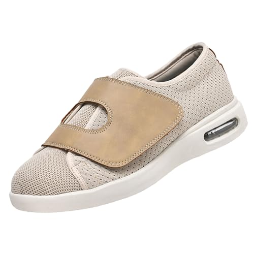 CVFOMBN Diabetiker Schuhe für Geschwollene Füße,Schwellungen der Füße extra breite verstellbare Diabetiker-Fußschuhe für Frauen ältere Männer SchwellungenBeige,44 CVFOMBN Diabetiker Schuhe für Geschwollene Füße,Schwellungen der Füße extra breite verstellbare Diabetiker-Fußschuhe für Frauen ältere Männer SchwellungenBeige,44 von CVFOMBN