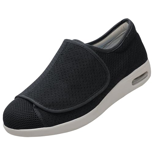 CVFOMBN Orthopedic Diabetic Laufschuhe,Medizinische Schuhe für Damen, Hausschuhe für Senioren, Hausschuhe für Senioren, orthopädische Schuhe für Herren,Black▁50 CVFOMBN Orthopedic Diabetic Laufschuhe,Medizinische Schuhe für Damen, Hausschuhe für Senioren, Hausschuhe für Senioren, orthopädische Schuhe für Herren,Black▁50 von CVFOMBN