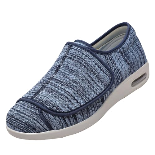 CVFOMBNDiabetiker-Pantoffeln für Männer,Schwellungen der Füße extra breite verstellbare Diabetiker-Fußschuhe für Frauen ältere Männer SchwellungenLight Blue,46 CVFOMBNDiabetiker-Pantoffeln für Männer,Schwellungen der Füße extra breite verstellbare Diabetiker-Fußschuhe für Frauen ältere Männer SchwellungenLight Blue,46 von CVFOMBN