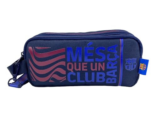 CYPBRANDS Unisex Kinder Cyp Brands-Fcbarcelona Dreifach Federmäppchen mit 3 Körpern-Monat Als Club Koffer, bunt von CYPBRANDS