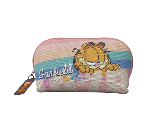 CYPBRANDS Unisex Kinder Cyp Brands-Garfield Halbmond Kulturbeutel, bunt von CYPBRANDS