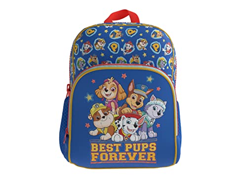 CYPBRANDS Unisex Kinder Rucksack 30 cm Hauptfach Kinderrucksack mit Jumbo-Reißverschluss in Fronttasche, verstellbare Griffe, Paw Patrol Design, Farben Blau und Gelb, Produkt O, bunt von CYPBRANDS