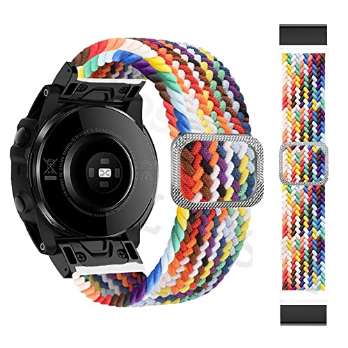 CYSUE 22 26mm Loop Nylon Armband Schnellbänder Für Garmin Fenix 6 6X Pro 5X 5 Plus 3HR 935 Epix Fenix 7X 7 Smart Watch Band Armband, 26mm Fenix 6X 6XPro, Achat von CYSUE