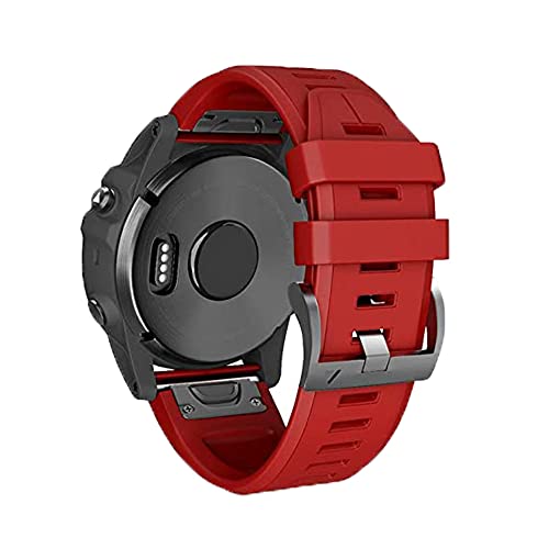 CYSUE Armband für Garmin Fenix 6 6X Pro 5 5X Plus 3 HR 945 MK2i MK1 S60 Armband 22 26 mm Silikon Schnellverschluss Armband, 22mm Width, Achat von CYSUE