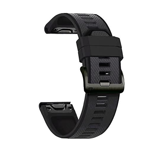 CYSUE Colorfu Ersatzarmband für Garmin offizielle Schnalle, Silikon-Schnellverschluss-Armband für Fenix 5X/5/3/3HR/6/6X/Forerunner 935/945, 26MM Fenix 6X 5X, Achat von CYSUE