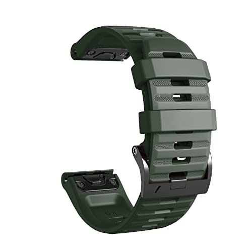 CYSUE Silikon-Armband für Coros Vertix 2 Smartwatch 22, 26 mm, Armband für Garmin Fenix 6X, 6 Pro, 7, 7X, 5, 5X Plus, 22mm Width, Achat von CYSUE