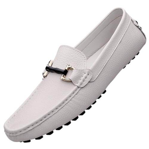 CZHIHANEG Herren Loafers Mokassins Schuhe Atmungsaktiv Casual Leder Mokassins Handmade Slip On Driving Business Schuhe 37-49 EU von CZHIHANEG