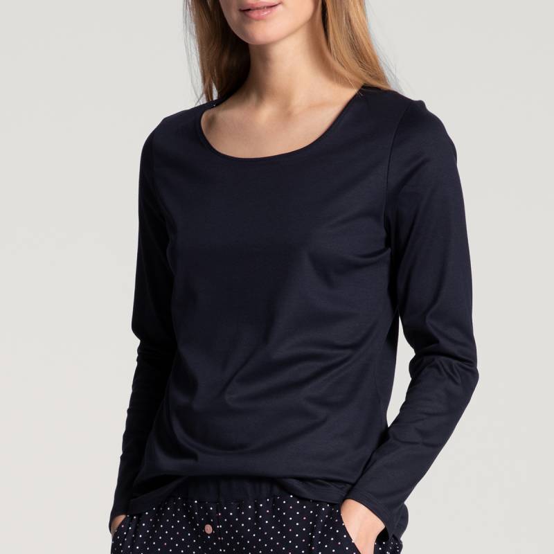 Calida Bluse, Farbe: Schwarz, Größe: L, Damen von Calida