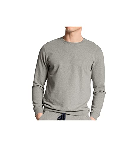 CALIDA Remix Basic Lounge Pullover Herren, mit Bündchen am Ärmel und Saum von CALIDA