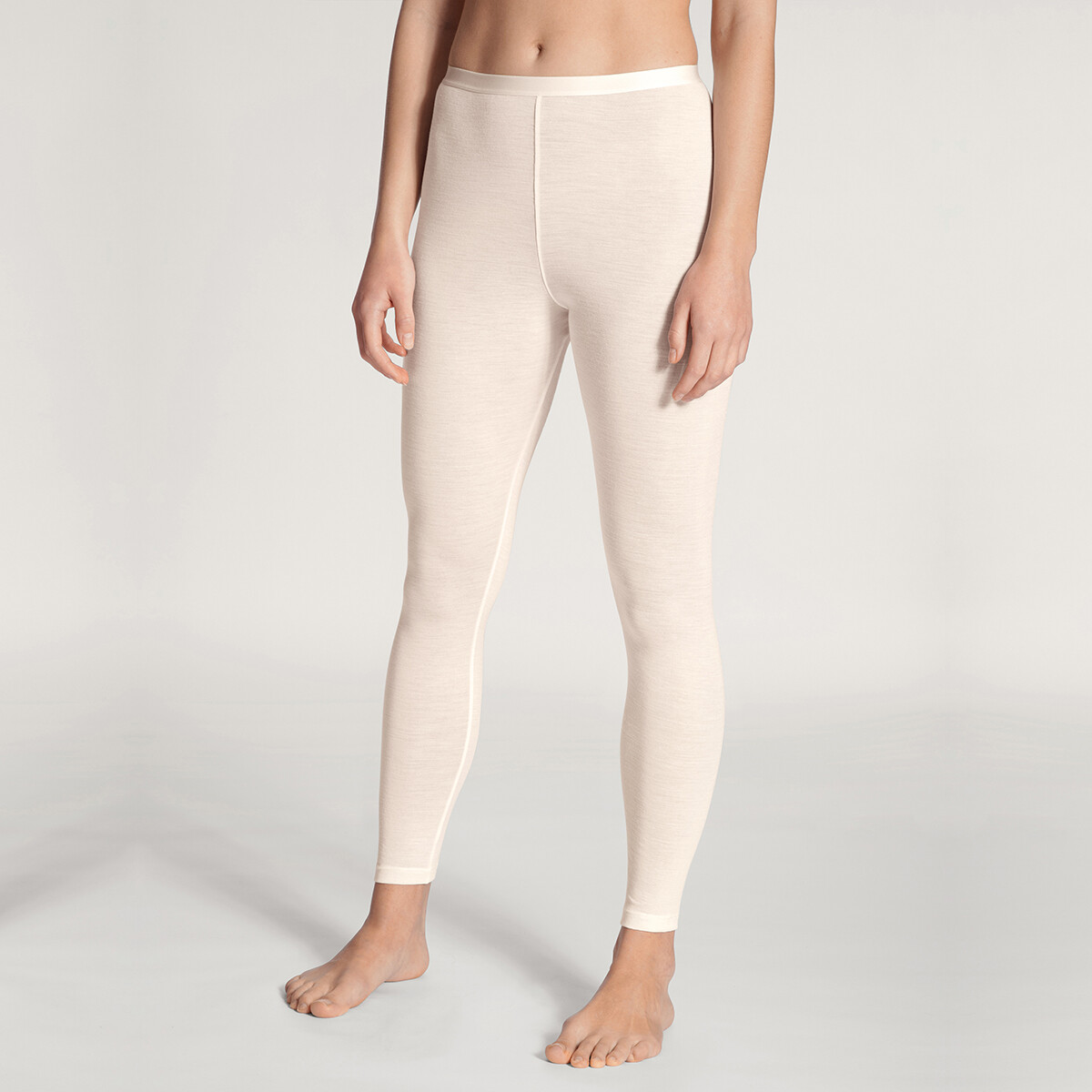 Calida Leggings, Farbe: Light Weiß, Größe: M, Damen von Calida