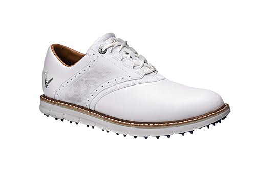 Callaway Herren Lux Golfschuh, Weiß, Natur, 39.5 EU von Callaway