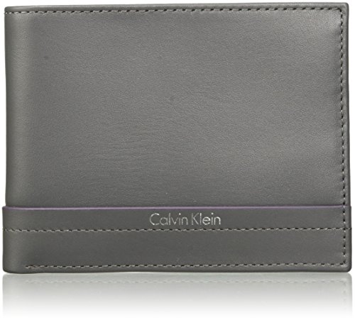 Calvin Klein Jeans Herren ELIAS BILLFOLD 8CC Geldbörse Grau (CASTLEROCK) von Calvin Klein Jeans