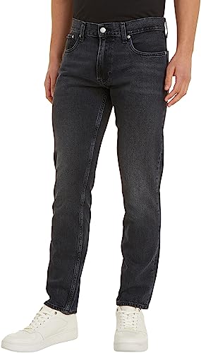 Calvin Klein Jeans Herren Jeans Authentic Straight Fit, Blau (Denim Black), 29W / 34L von Calvin Klein Jeans