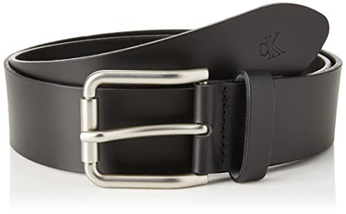 Calvin Klein Jeans Herren Roller Classic Belt 40MM K50K509890 Gürtel, Schwarz (Black), 95 von Calvin Klein Jeans