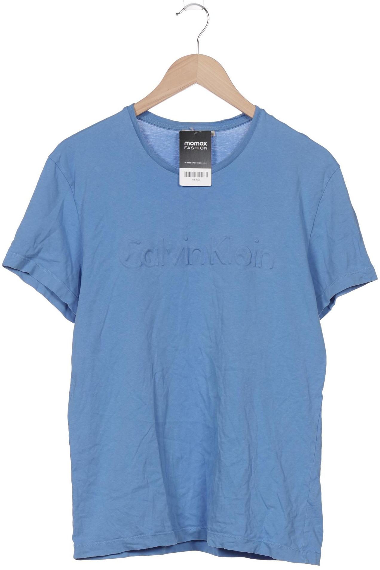 Calvin Klein Jeans Herren T-Shirt, blau, Gr. 52 von Calvin Klein Jeans