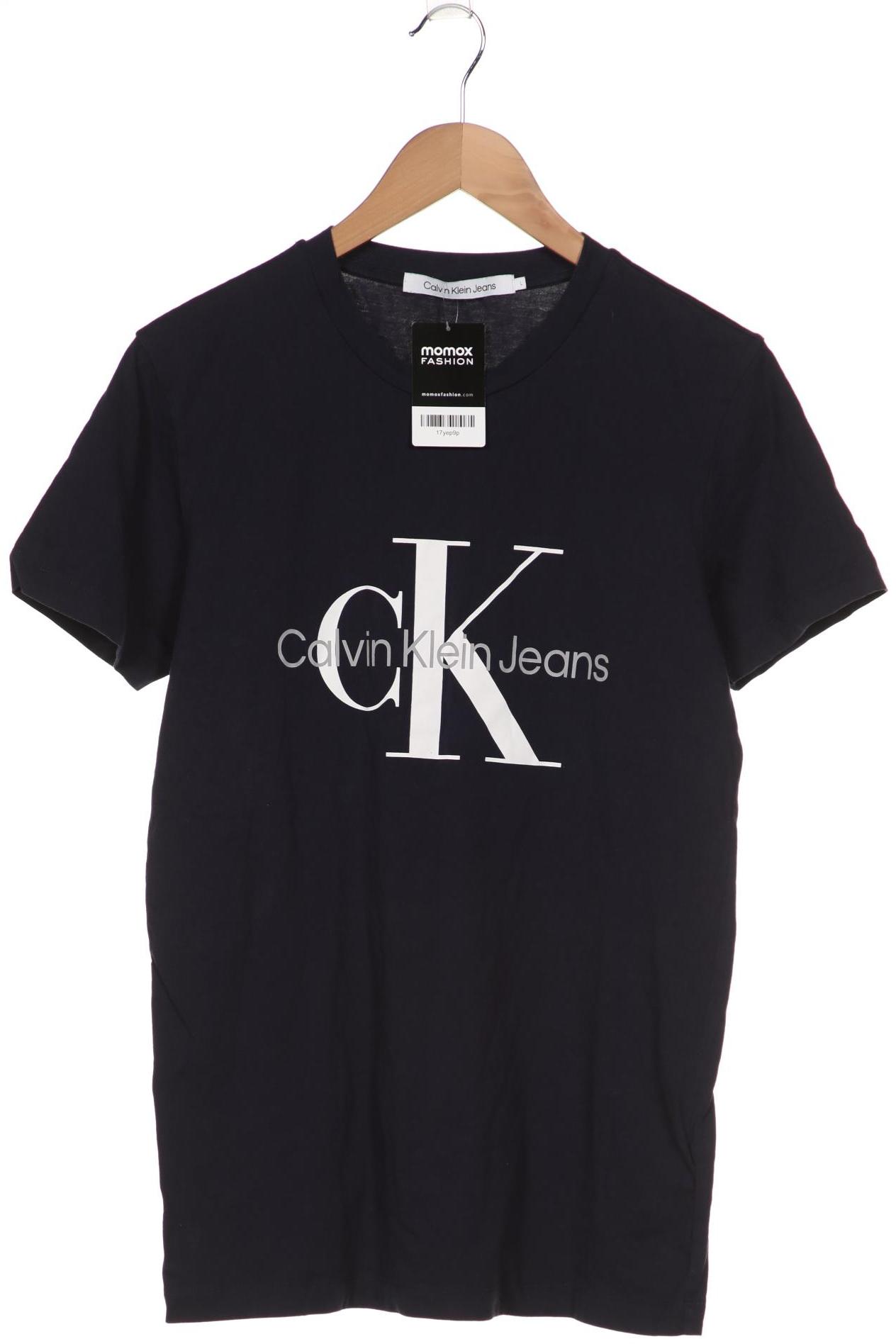 Calvin Klein Jeans Herren T-Shirt, marineblau, Gr. 52 von Calvin Klein Jeans