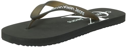 Calvin Klein Jeans Men BEACH SANDAL MONOGRAM TPU, Black, 42 EU von Calvin Klein Jeans