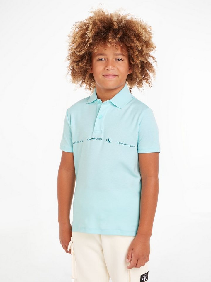 Calvin Klein Jeans Poloshirt MINIMALISTIC INST. REG. POLO Kinder bis 16 Jahre von Calvin Klein Jeans