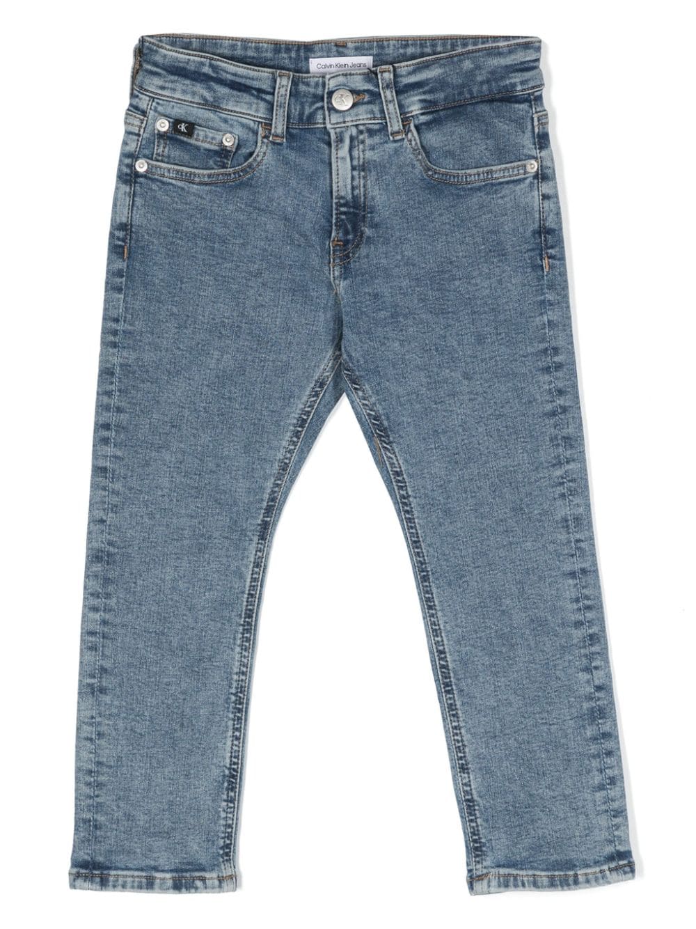 Calvin Klein Kids Schmale Jeans - Blau von Calvin Klein Kids