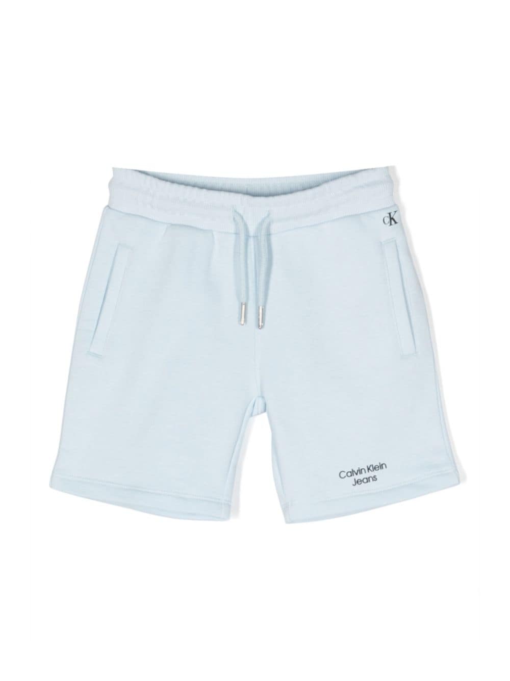 Calvin Klein Kids Shorts mit Logo-Print - Blau von Calvin Klein Kids