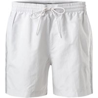 Calvin Klein Swimwear Herren Badeshorts grau Mikrofaser unifarben von Calvin Klein Swimwear