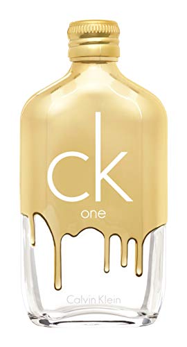 CALVIN KLEIN ck one Gold Eau de Toilette, fruchtig-holziger Unisex-Duft, 50ml von Calvin Klein