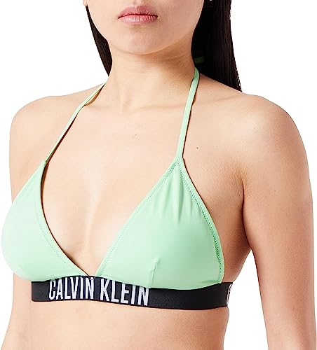 Calvin Klein Damen Bikinitop Triangel Gepolstert, Grün (Ultra Green), S von Calvin Klein