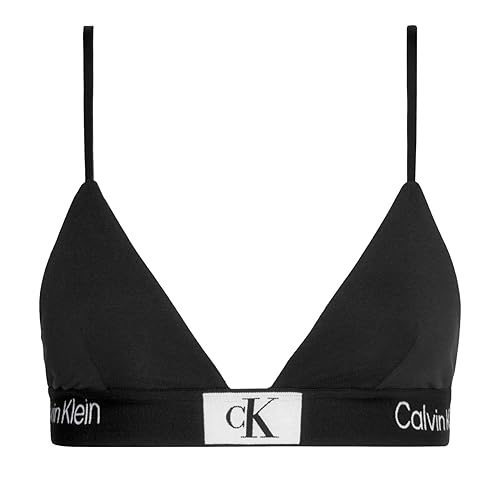 Calvin Klein Damen Bikinitop Triangel Unlined Triangle Weiche Cups , Schwarz (Black), M von Calvin Klein