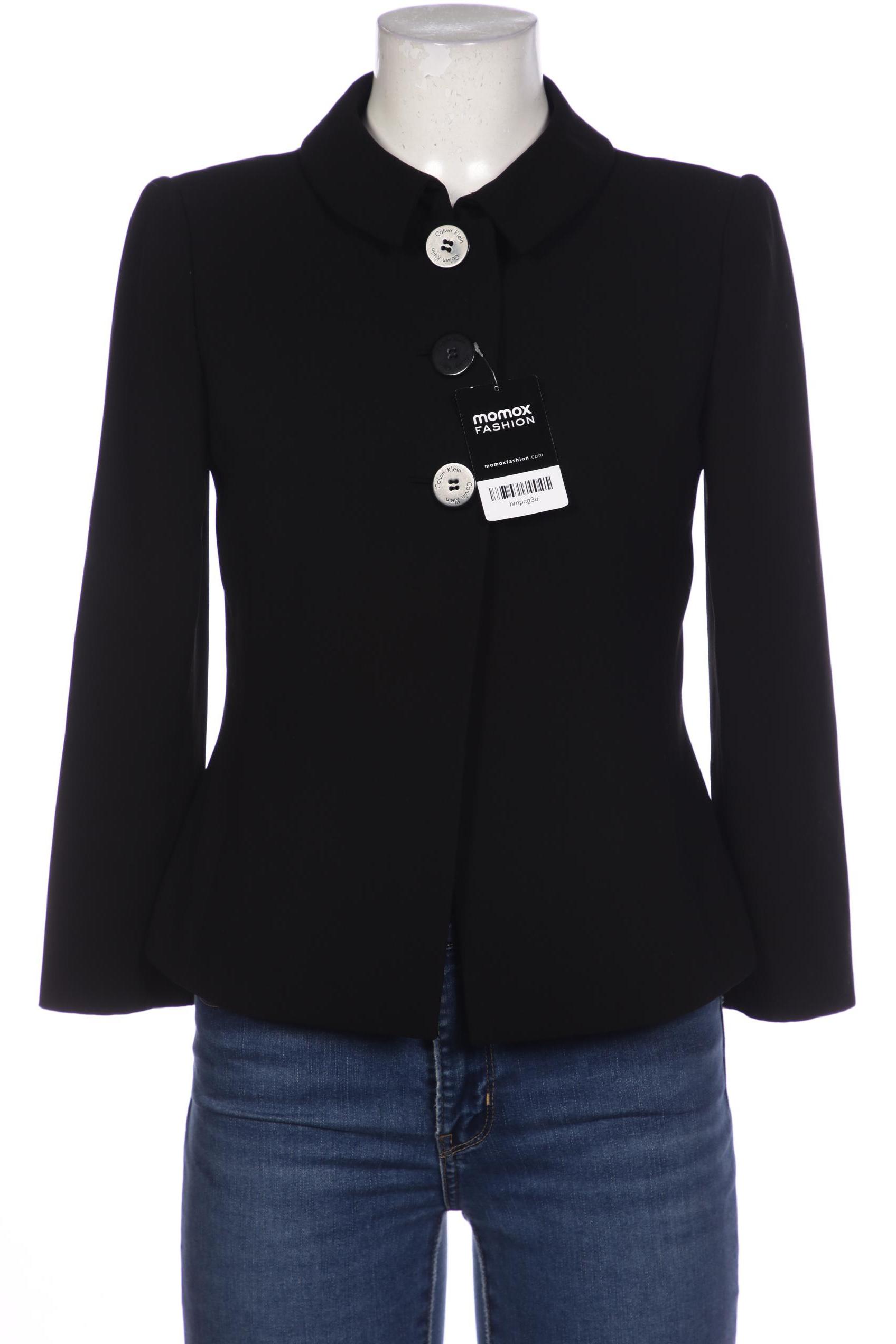 Calvin Klein Damen Blazer, schwarz, Gr. 6 von Calvin Klein