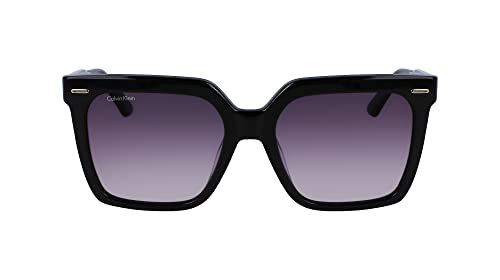 Calvin Klein Unisex CK22534S Sunglasses, 001 Black, One Size von Calvin Klein