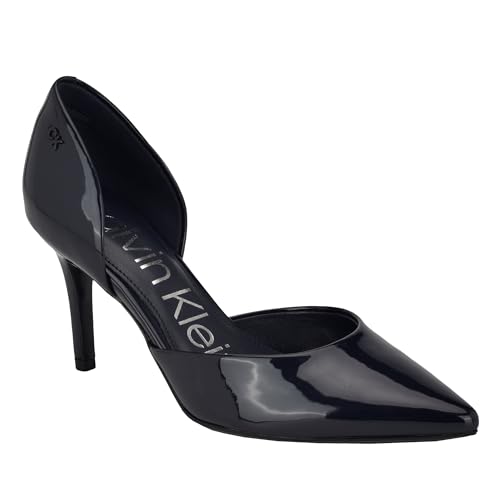 Calvin Klein Damen Gloria Pumps, Dark Blue Patent 401, 36.5 EU Calvin Klein Damen Gloria Pumps, Dark Blue Patent 401, 36.5 EU von Calvin Klein