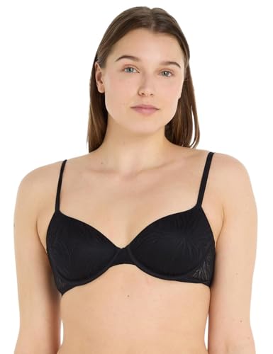 Calvin Klein Damen Demi-Cups BH Lightly Lined mit Bügel , Schwarz (Black), 90D (40D) von Calvin Klein