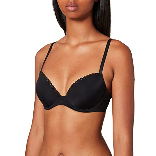 Calvin Klein Damen Push-Up BH Customized Lift mit Bügel, Schwarz (Black), 65D (30D) von Calvin Klein