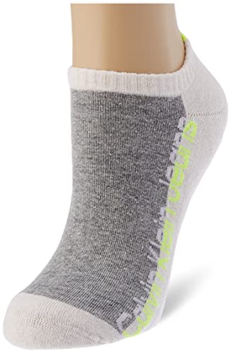 Calvin Klein Damen Sneaker Calvin Klein Jeans Athleisure Women's Sneaker Socks 3 Pack, oatmeal melange, Einheitsgröße von Calvin Klein